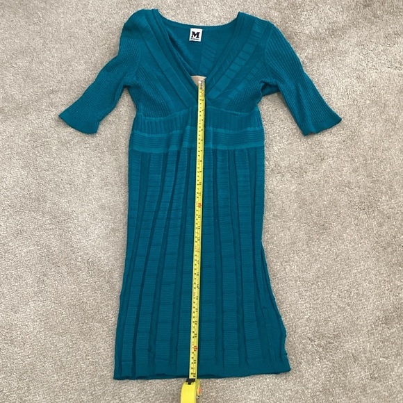 Missoni Turquoise Knit Midi Dress - Picture 3 of 6